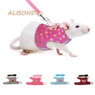 ALISONDZ Leash Leads Small Pet Pet Ferret Squirrel Adjustable Chest Strap