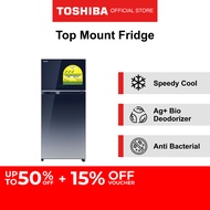 [Bulky] Toshiba GR-AG66SA(GG) / GR-AG66SA(XK) / GR-AG66SA(PGB) Top Mounted Freezer Fridge, 586L, Energy Rating 3 Ticks