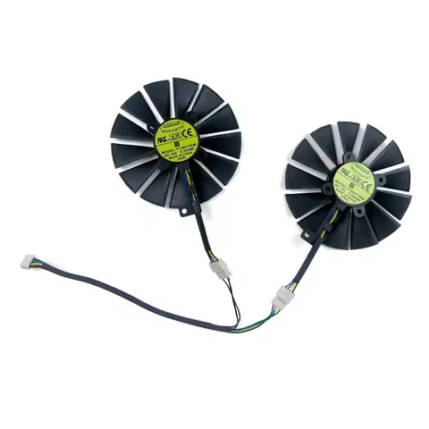 Cooling Fan ForASUS STRIX RX 470 580 570 GTX 1050Ti 1070Ti 1080Ti GTX980 GAMING GPU FANS 95MM 4PIN T