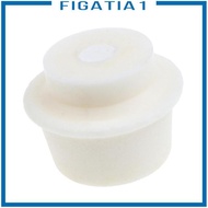 [figatia1] White Silicone Stoppers Plugs Rubber Stoppers Plug Bung for Flask Test Tube