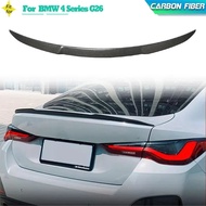 Carbon Fiber Car Rear Trunk Spoiler Wings for BMW 4 Series G26 Gran Coupe 4-Door 2021-2024 Racing Re