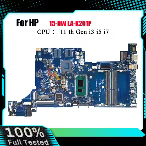 LA-K201P For HP 250 G8 15S-DR 15T-DW Laptop Motherboard M29209-601 With i3 i5 i7 11th Gen CPU UMA 10