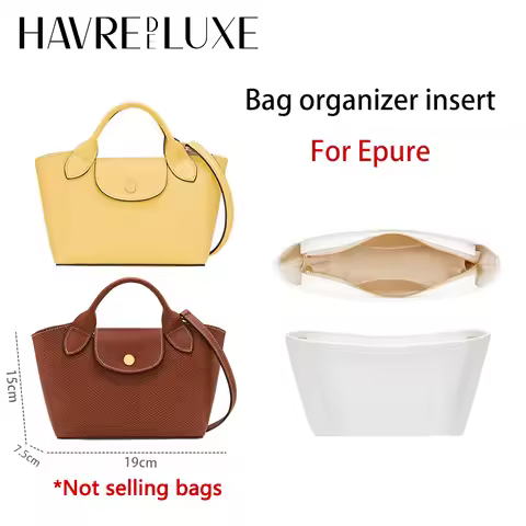 Bag Organizer Insert For Longchamp Epure Durable Fashion Wateproof Gift Bag Support Storage Inner Mo
