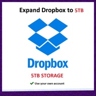Dropbox 5TB Upgrade Service for Monthly Renew Rm5