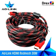 30M Ad-Link Hdmi Cable Gold Plated Hdmi To Hdmi Redmesh 30 Meters