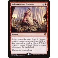 Subterranean Tremors Magic the Gathering Card [MTG]