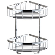 cod Bathroom Shelves Corner shelf Chrome Stainless Steel 304 Wall Bathroom Shelf Shower Caddy Rack B