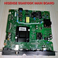 HISENSE TV 50A6100K POWER & MAIN BOARD TCON WIFI CARD LVDS RIBBON TAKEN OUT FROM TV SCREEN CRACK.