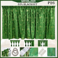 P10 Ready Made CurtainSiap Jahit Langsir,Langsir NAKO Moden, Tingkap Sekolah, Rumah Kampung Curtain 