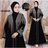 ABAYA DUBAI 445 EXCLUSIVE SYAIBAH BEAUTIFUL ELEGANT SHAYBAH (BUSUI)/, EXTRA PRICE ABAYA DUBAI EXCLUS