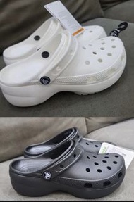 Crocs Shoes could white black 雲朵 豆豆鞋 拖鞋