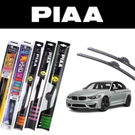 PIAA BMW M3 Competition F80 Sedan (2014-2019) Wiper Si-Tech Super Graphite Aero Vogue Flex Radix Sil