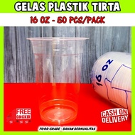 16 oz plastic cup/clear plastic juice cup/16 Oz jar contains 50 pcs weighing +- 5 grams/pcs