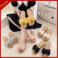 ❤Ready Stock❤Slippers Thick Sole Bohemian Sandals Wedge Slippers