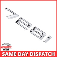 728i LETTERING REAR BOOT LID TRUNK BADGE EMBLEM FOR BMW 7 SERIES, CHROME