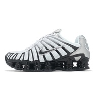 Nike Casual Shoes Shox TL Women's Men's White Black Spring Support Cushioning Retro Sports [ACS] HQ4
