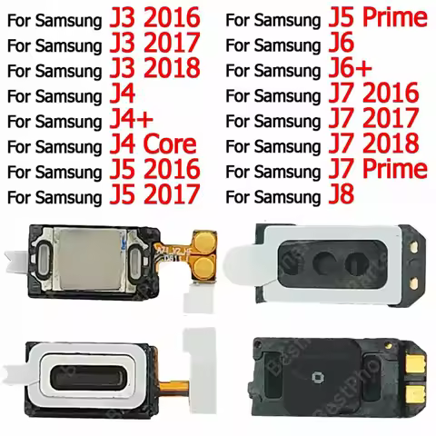 Front Built-in Earpiece For Samsung Galaxy J3 2016 J4 Core J4+ J5 2017 J6 Plus J6+ J7 Prime J8 2018 