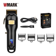 WMARK new all-metal rechargeable hair clipper NG-2020C hair clipper 440C blade