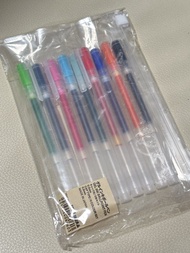 無印良品 MUJI 0.5mm 原子筆 9色套裝