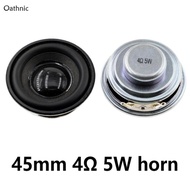 Oathnic Full Ranges Audios Speaker Portable Speaker for Loudspeakers Home Theater 45mm 4Ohm 5W 8Ohm 
