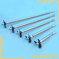 [Sunnimix2] RC Boat Shafts with Propellers Joints Shaft Sleeve for RC Boat Replace