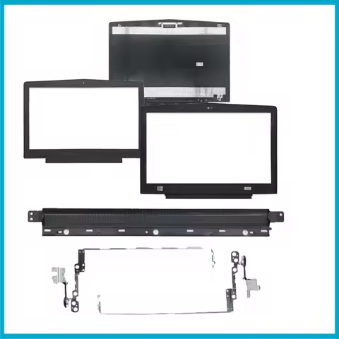 LCD Back Cover/Front Bezel/Hinges/Palmrest/Bottom Case T For Lenovo Legion Y520 R720 Y520-15 Y520-15