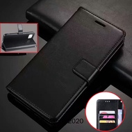 Flip Cover Samsung Galaxy J7 Plus / C8 Wallet Leather Case - Casing Kulit