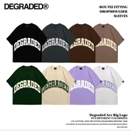 degraded arc big logo minimalist aesthetic quality cotton unisex T-Shirt