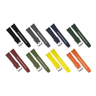 WISE สายนาฬิกา ยาง FKM รุ่น HITMAN แบบติดตัวเรือน ขนาด 20 mm. H1 Black One