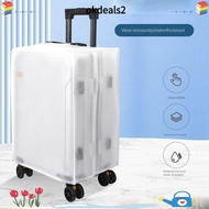 DEALSHOP Travel Luggage Cover, 16-28 Inch EVA Luggage Protector Cover,  Waterproof Transparent Dustproof Suitcase Protector Cover Luggage