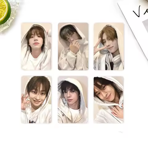 KPOP TWS Sparkling Blue 6pcs/set Postcard Photo Card LOMO Card SHINYU Kim dohoon YOUNGJAE Kyungmin J