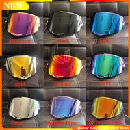 11สีที่มีจำหน่ายหมวกกันน็อครถจักรยานยนต์เลนส์ Visor หมวกกันน็อคแว่นตาเลนส์เต็มใบหน้ากรณีสำหรับ AGV Pista GPR GP RR Corsa R การแข่งขัน3