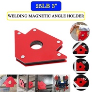 25LBS (3") Magnetic Welding Angle Holder Positioners Tools Strong Magnet Arrow Corner Support