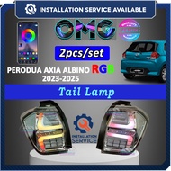 [Installation Provided] Perodua Axia Albino 2023-2025 Dynamic Tail Lamp Tail Ligh Belakang Lampu Axi