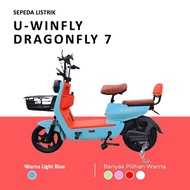 Sepeda Listrik UWINFLY DF7 DragonFly 7 Moped
