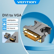 Vention DVI to VGA Adapter Dvi-I 24+5 Male to VGA Female Converter for TV Monitor PC Cable