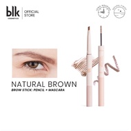 blk cosmetics universal brow stick: pencil + mascara