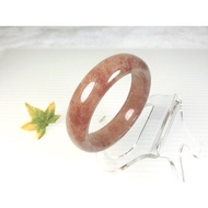 [Disk Crystal] [Love And Charm Stone] Natural High-Quality Shiny Fiber Iron Ore, Strawberry Crystal 
