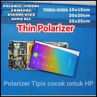 Polarizer Lcd Hp Tipis 15X15 Cm - 20X20 Cm Polaris Khusus Lcd Hp
