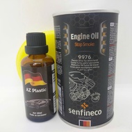 AZ PLASTIC 50ml LÀM MỚI BỀ MẶT NHỰA VÀ SENFINECO 9976 300ml TĂNG ĐỘ NHỚT GIẢM RUNG GIẢM ỒN GIẢM RA K