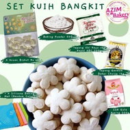 Set Raya Biskut Kuih Bangkit Kelapa | Tapioca Starch | Kuih Bangkit Raya Acuan Biskut Cookies Cutter
