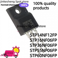 10PCS NEW  STP14NF12FP STP16NF06FP STP36NF06FP STP55NF06FP STP60NF06FP TO-220F P14NF12FP P16NF06FP P