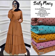 PROMO GAMIS ANIA MAXI POLKAD0T MODEL TERBARU / BUSANA MUSLIMAH KEKINIAN DAN TERLARIS / BAJU WANITA