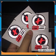 [NEW] Combo of 4 reflective Lorenzo 99 sticker logos [3x4cm]. High quality waterproof Decal, helmet 