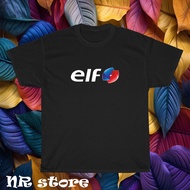 New Elf Oil Car Engine Logo Tshirt For Man
