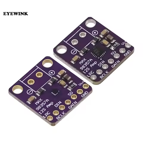 Max98357 I2S 3W Class D Amplifier Breakout Interface Dac Decoder Module Filterless Audio Board For R