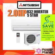 [SAVE4.0] Mitsubishi 2.0HP JS Series MSY-JS18VF R32  Air Conditioner Standard Inverter MSYJS18VF Aircond Penghawa Dingin