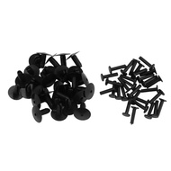 30pcs Plastic Bumper Mounting Body Trim Clip for E30 E36 E46 E39