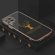 Samsung Galaxy A22 4G Case / M32 4G / M22 4G Plating Lucky Deer Free TALI