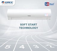 Murah AC GREE F1 SERIES INVERTER 2.5 PK GWC-24F1 - WHITE PEARL (MEDAN) Elegan